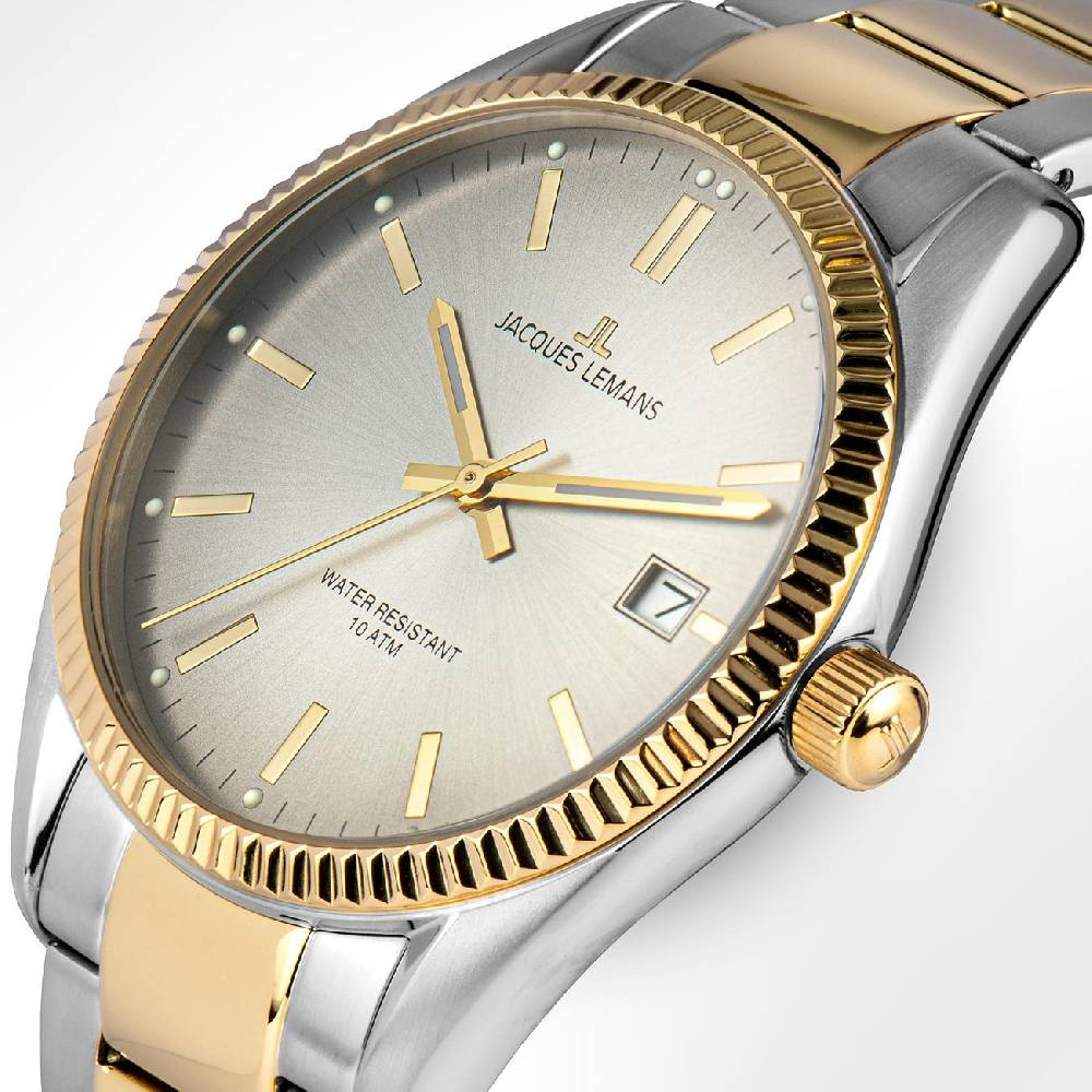 Jacques Lemans Herrenuhr Derby 50-3J Fabrikpreis