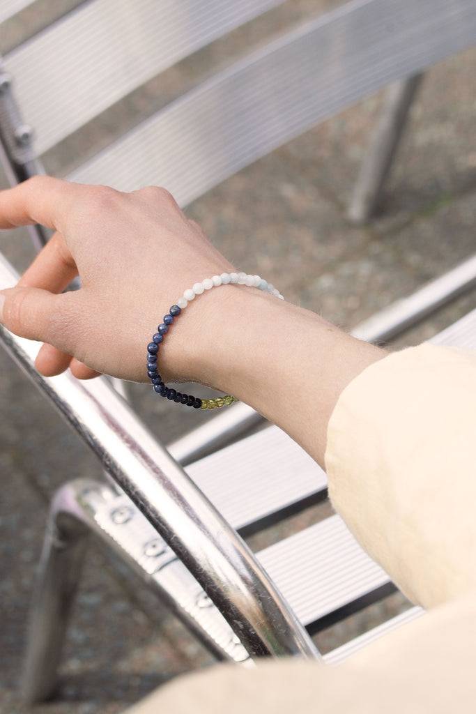 JUKSEREI BIRTHSTONE BUNGEE BRACELET · CUSTOMIZED Online Shopping