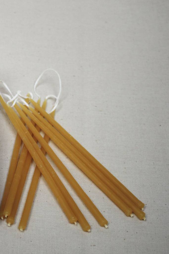 JUKSEREI BISTAD · BEESWAX BIRTHDAY CANDLES 10PAX Im Verkauf