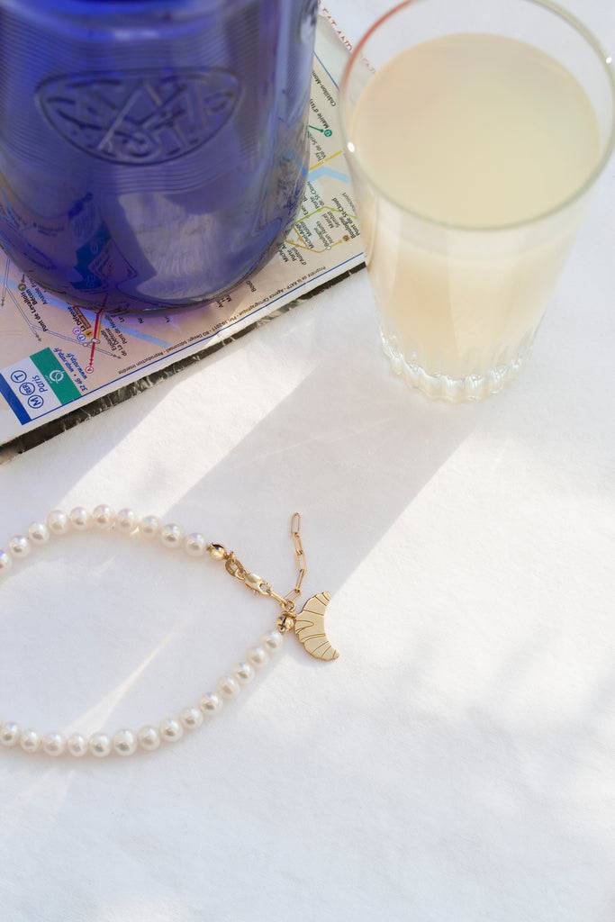 JUKSEREI CROISSANT PEARL BRACELET Letzter Tag