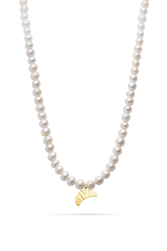 JUKSEREI CROISSANT PEARL NECKLACE Zeitbegrenzte Promotion