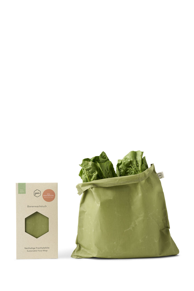 JUKSEREI GAIA · ORGANIC BEESWAX BREAD BAG XX-LARGE Kostenloser Versand international