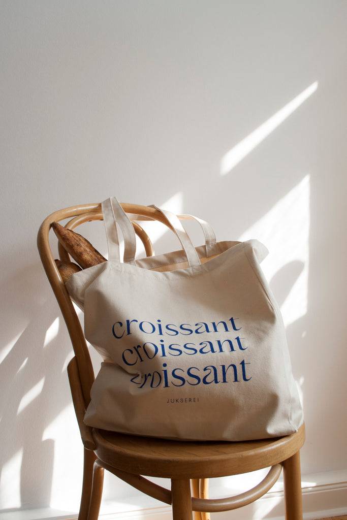 JUKSEREI TOTE BAG · CROISSANT Fabrikladen