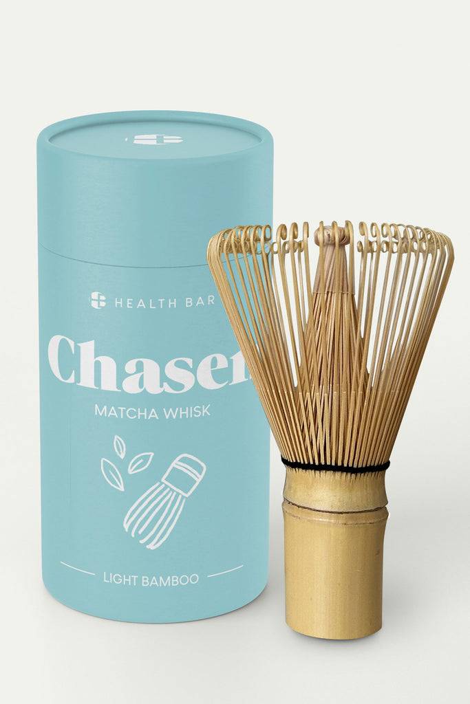JUKSEREI HEALTH BAR · MATCHA WHISK MADE OF GOLDEN BAMBOO 2025