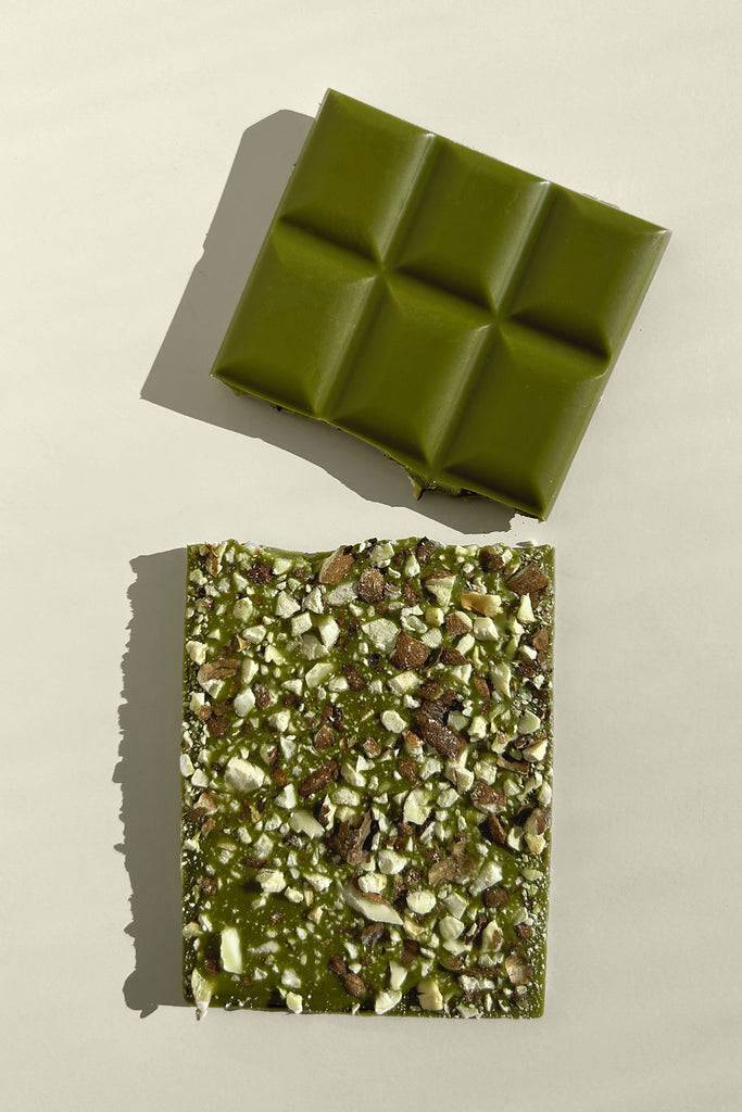 JUKSEREI HEALTH BAR · ORGANIC MATCHA CHOCOLATE ROASTED ALMONDS Meist gekauft