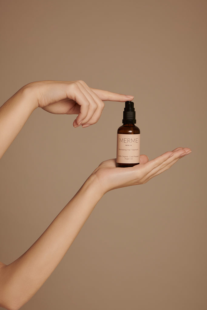 JUKSEREI MERME · REVITALISING HAIR TREATMENT (100% ORGANIC ARGAN OIL) Blitzverkäufe
