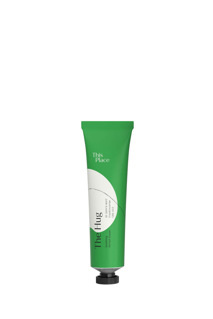 JUKSEREI THIS PLACE · THE HUG PERIOD CREAM Rabatt