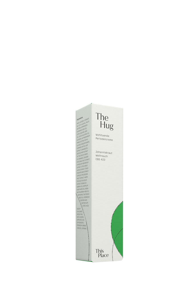JUKSEREI THIS PLACE · THE HUG PERIOD CREAM Rabatt