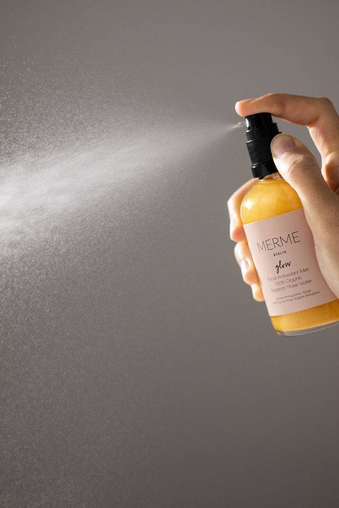 JUKSEREI MERME · FACIAL ANTIOXIDANT MIST GLOW Blitzangebot