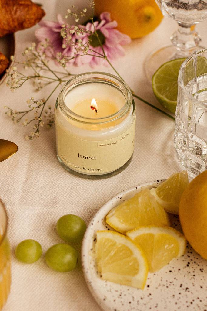 JUKSEREI LIMA · LEMON SCENTED SOY CANDLE Kostenlose Rückgabe
