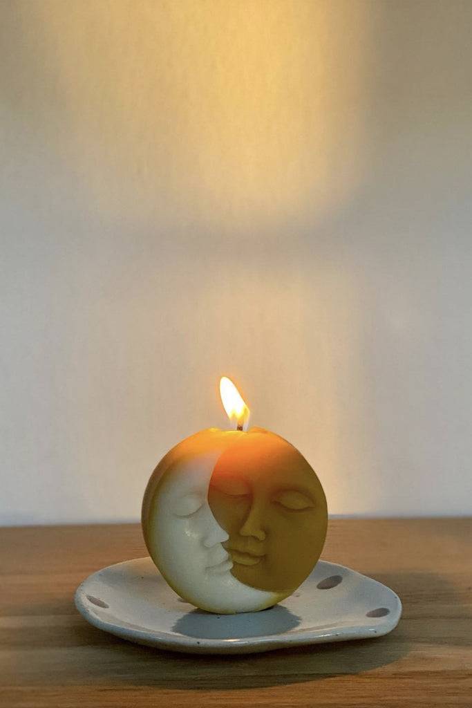 JUKSEREI SOLLYS · MOON/SUN BEESWAX CANDLE Letzte 3 Tage
