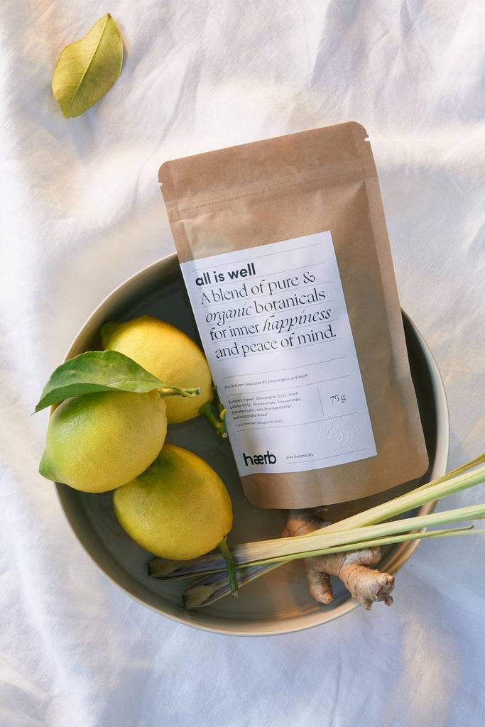 JUKSEREI HÆRB · ORGANIC TEA ALL IS WELL Letzter Tag