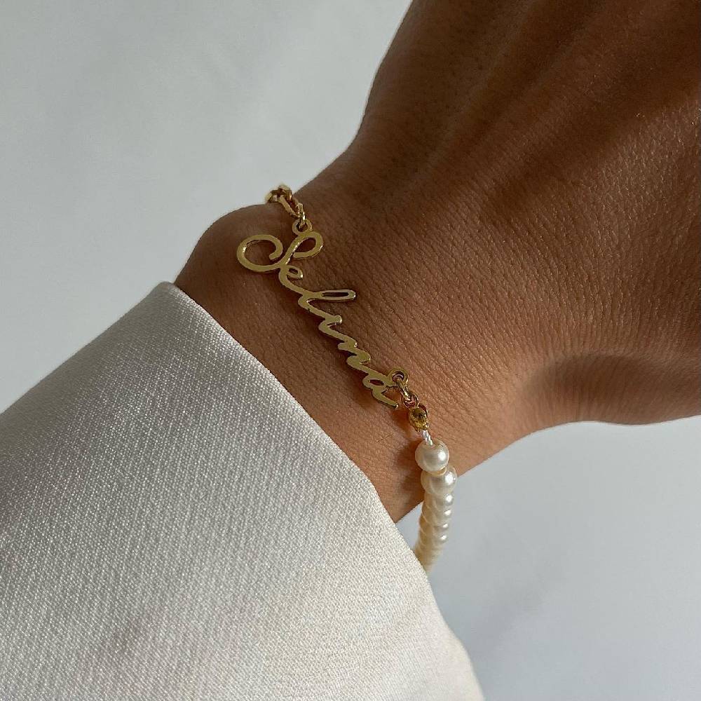 Kardelen Chic ID Armband - 925 SILBER Cyber Monday