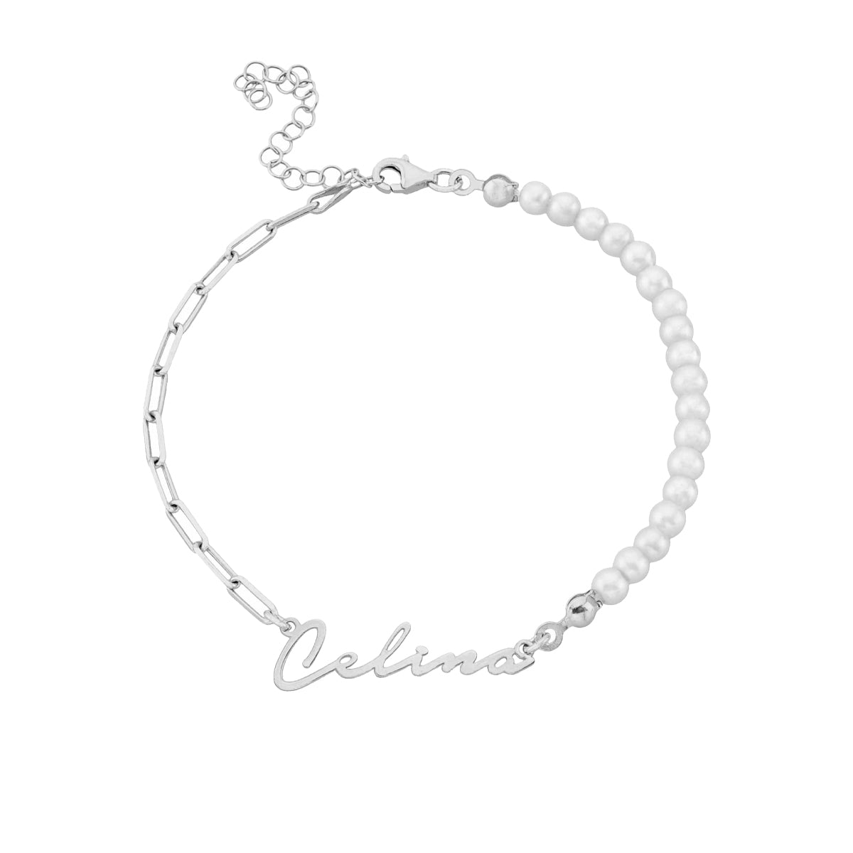 Kardelen Chic ID Armband - 925 SILBER Cyber Monday