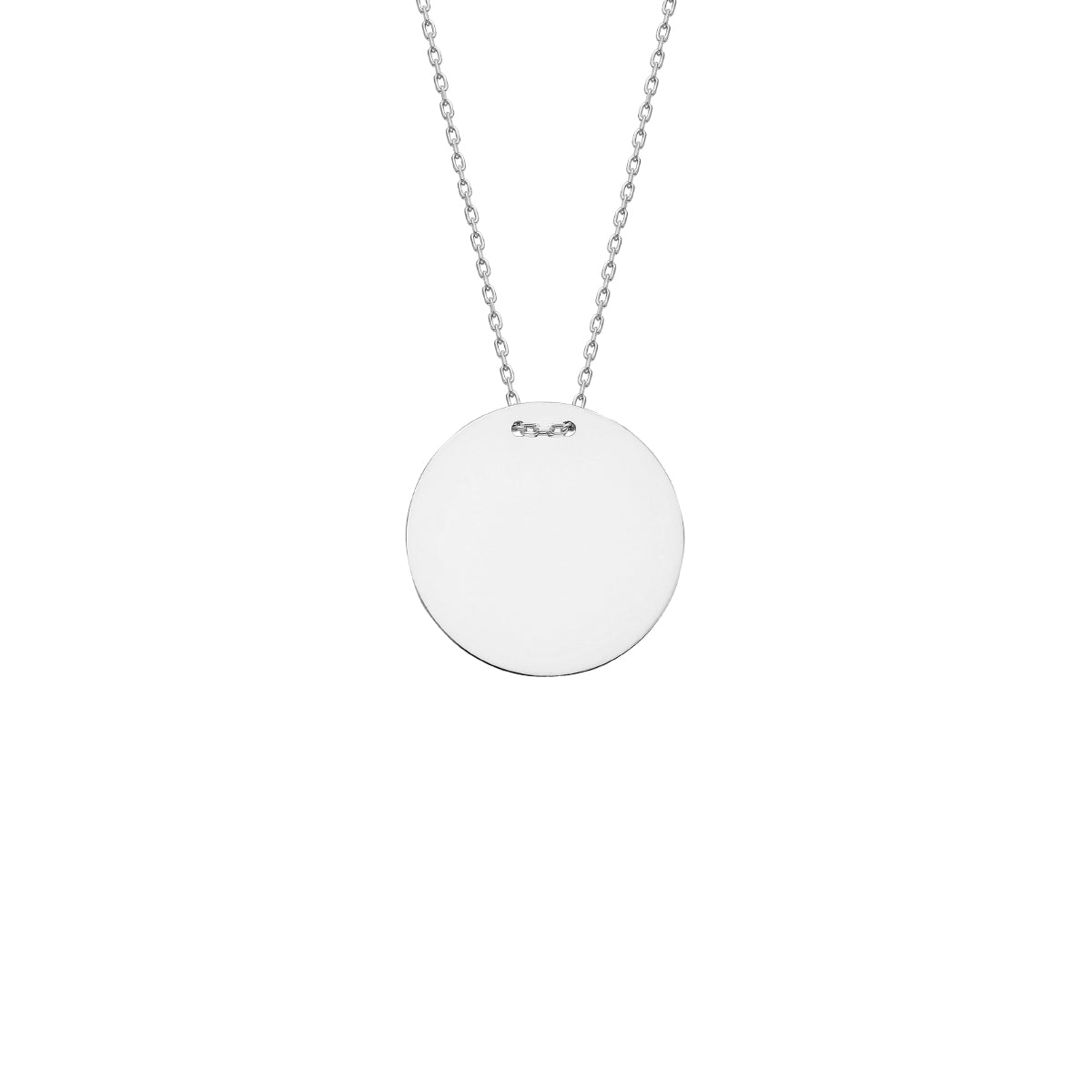 Kardelen Plättchen Gravurkette - 925 SILBER Räumungsverkauf