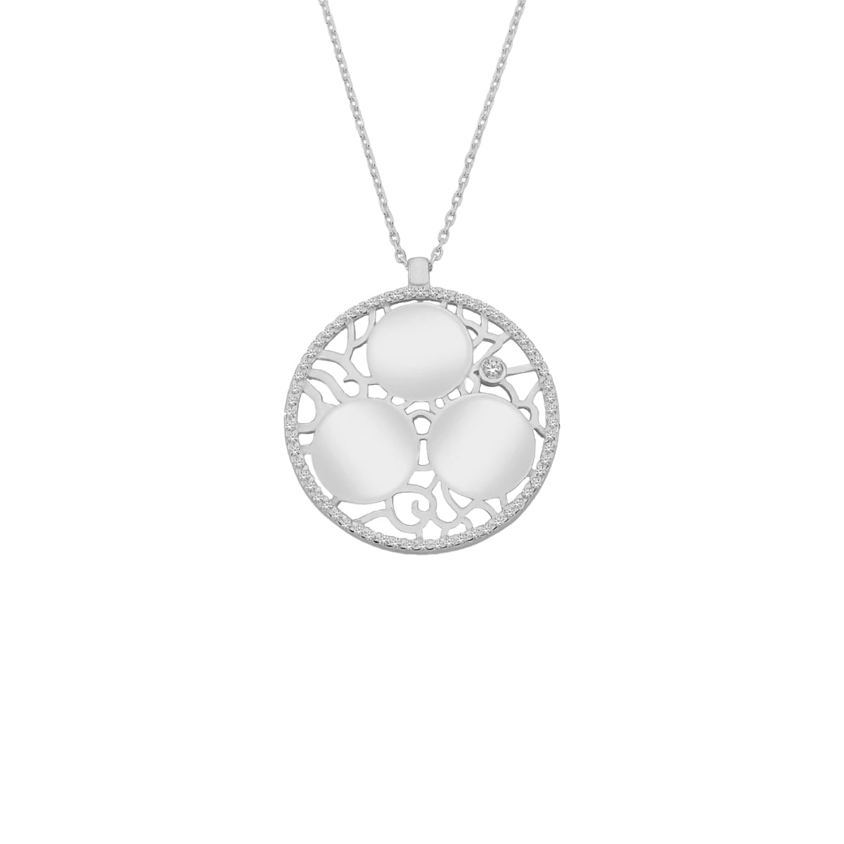 Kardelen Ornament Gravurkette - 925 SILBER Letzte 3 Tage