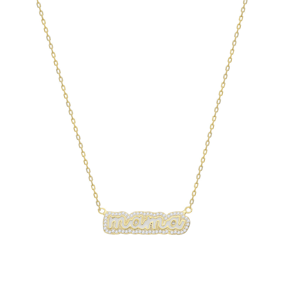 Kardelen Colorfull Precious Name Necklace - 925 SILBER Super Rabatt