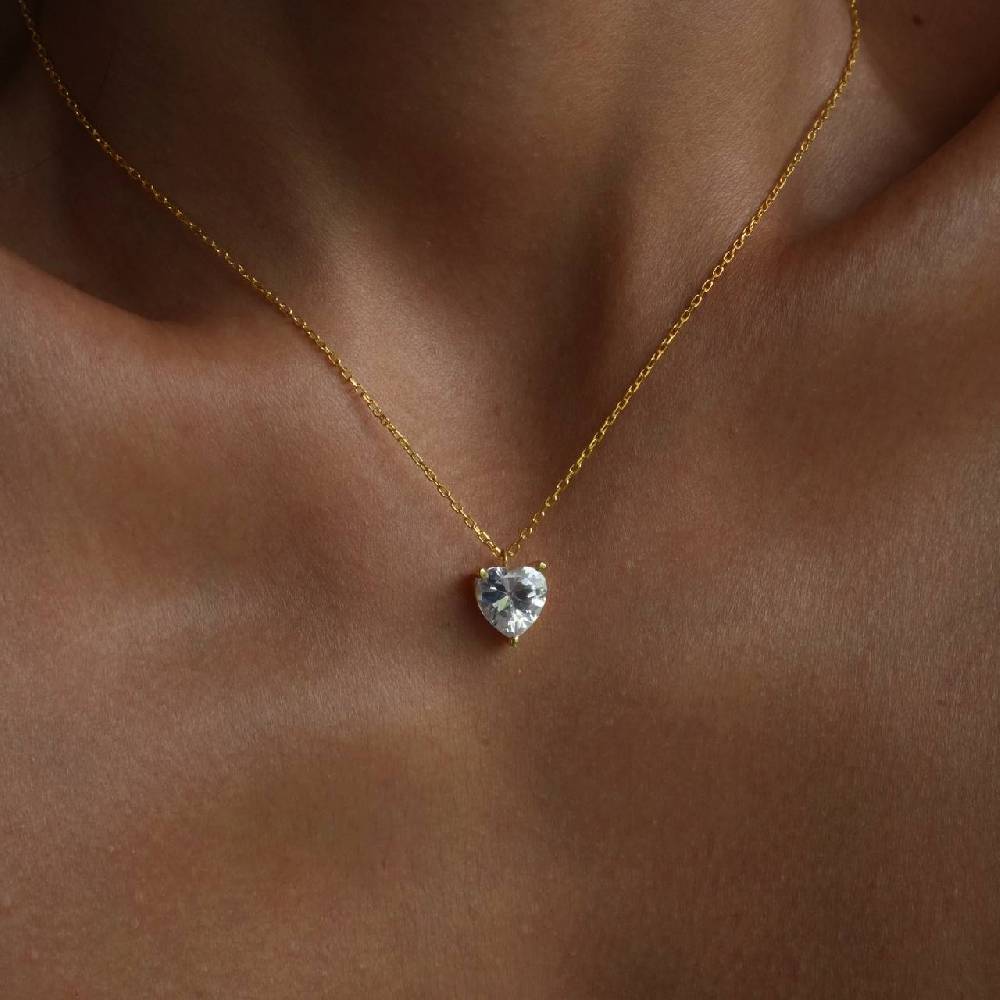 Kardelen FELICITY LOVE NECKLACE - 925 SILBER Riesige Rabatte