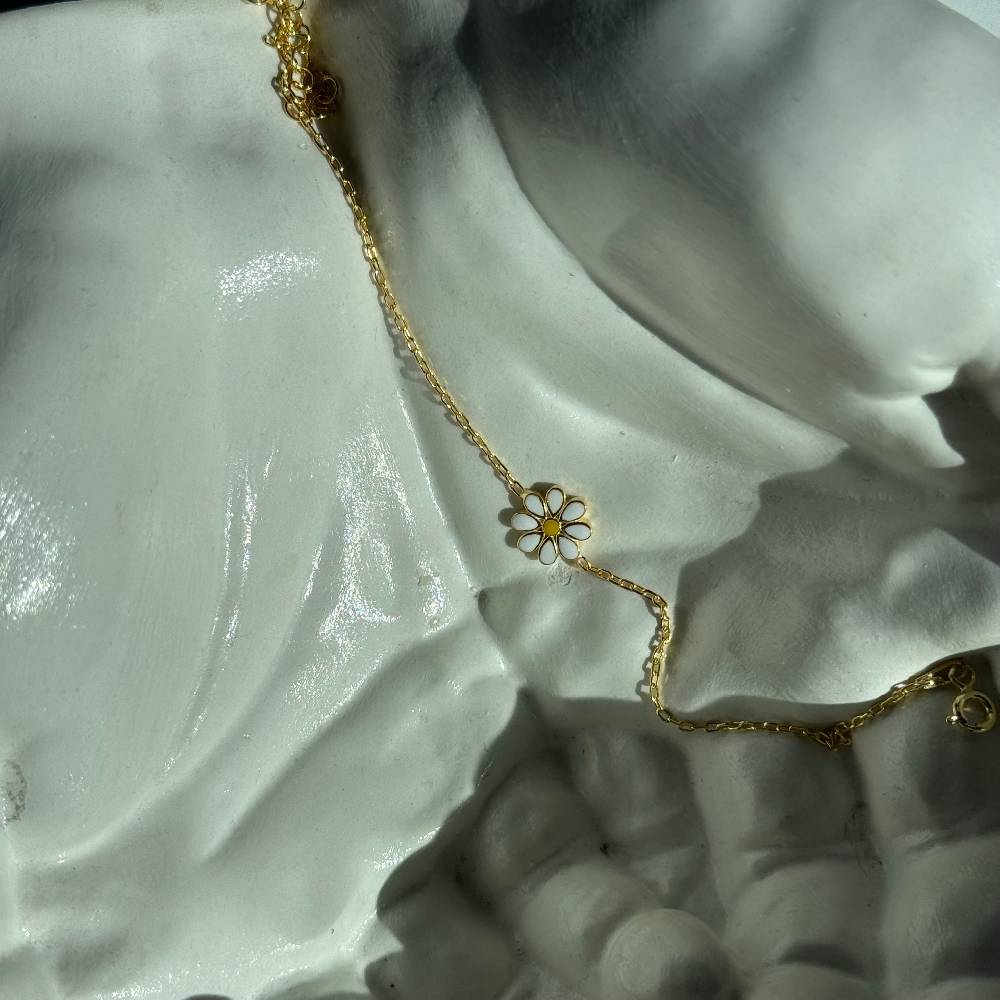 Kardelen MINIMAL DAISY ARMKETTE - 925 SILBER 2025