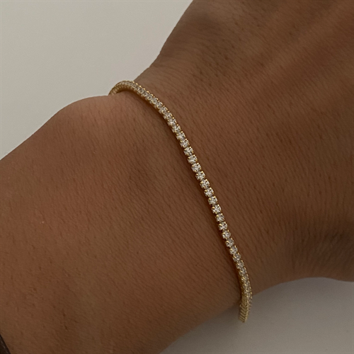 Kardelen Iced-Out Armband - 925 SILBER Schlussverkauf