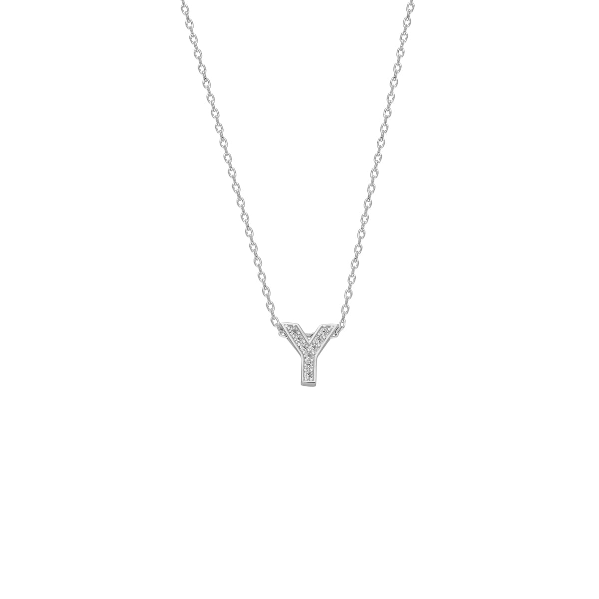 Kardelen Big Zirkonia Buchstabenkette II - 925 SILBER Rabatt