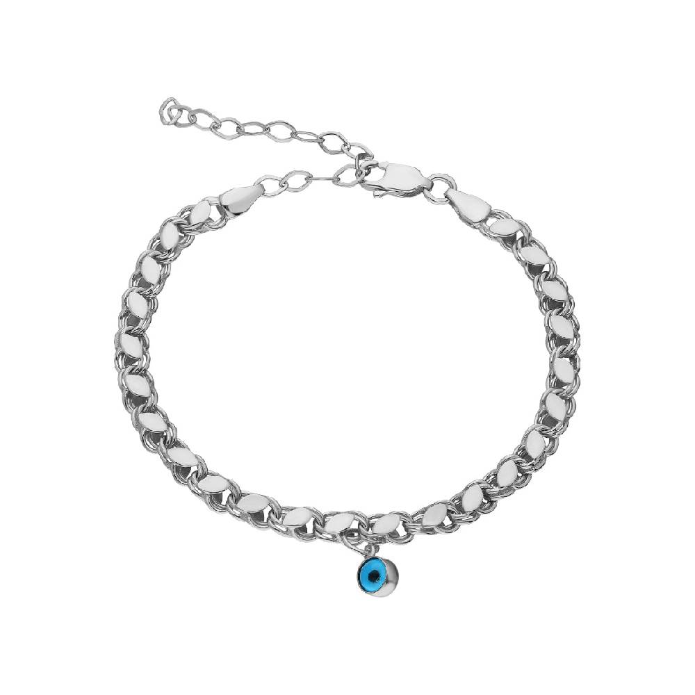Kardelen Gersten Armkette mit Nazar - 925 SILBER Top Angebot