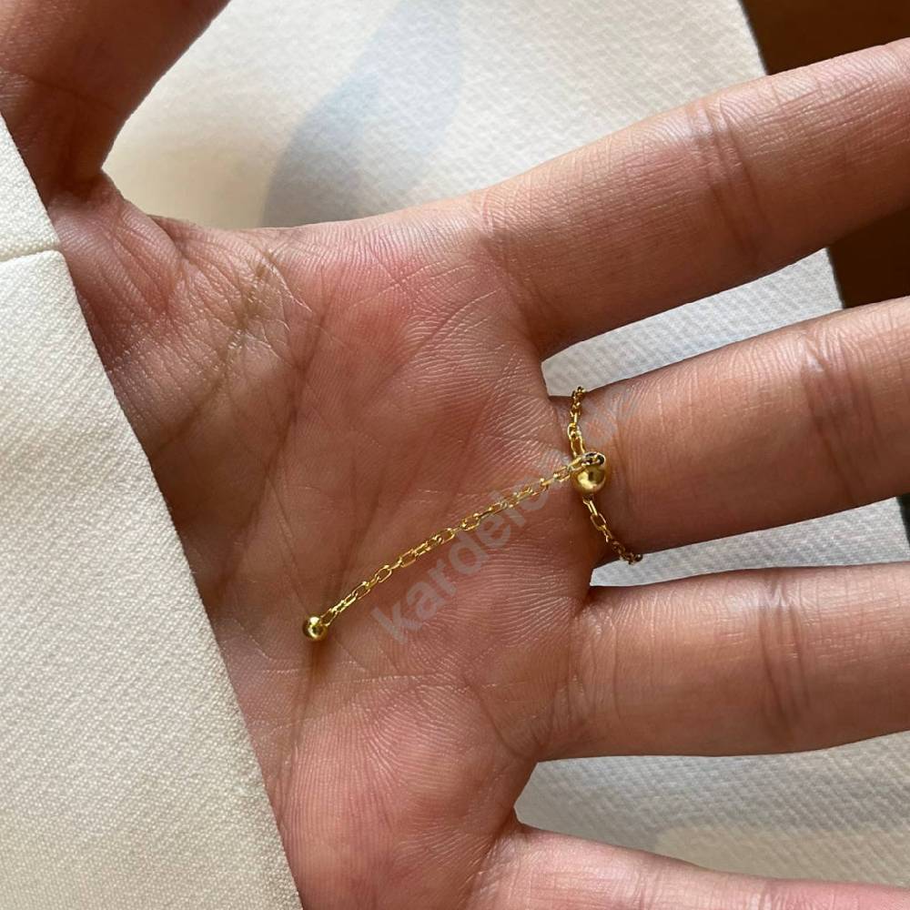 Kardelen CHAIN RING FATIMAS HAND - 925 SILBER Flash Sale