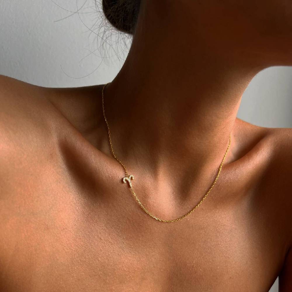 Kardelen STERNZEICHEN NECKLACE - 925 SILBER Jubiläumsangebot