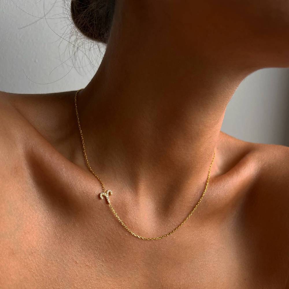 Kardelen STERNZEICHEN NECKLACE - 925 SILBER Jubiläumsangebot