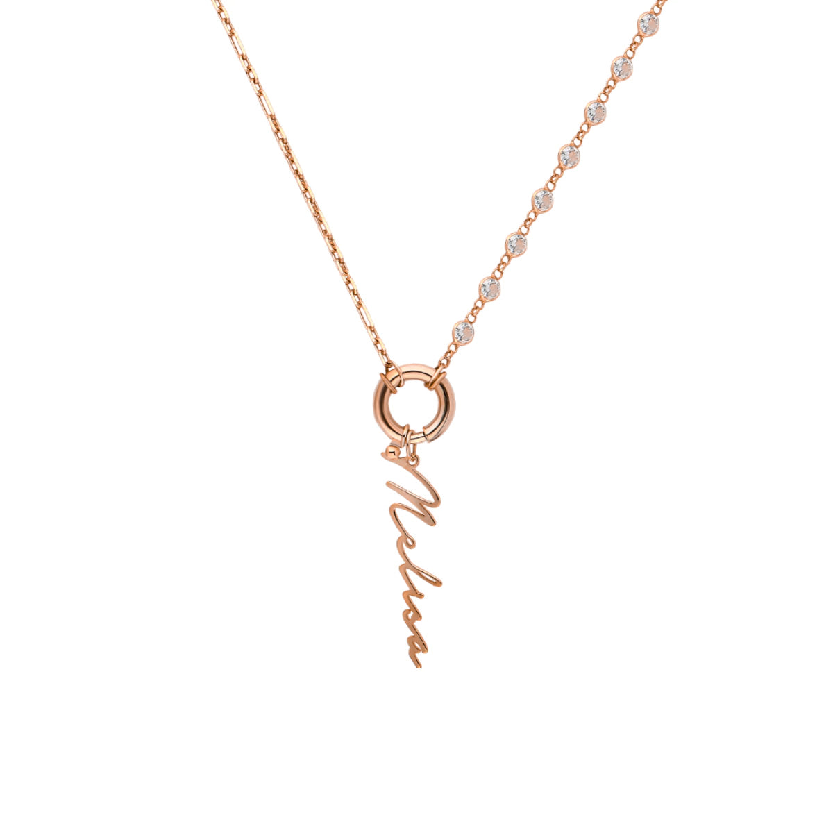 Kardelen Chain Design Diamond Halskette Basic Signatur - 925 SILBER Super Rabatt