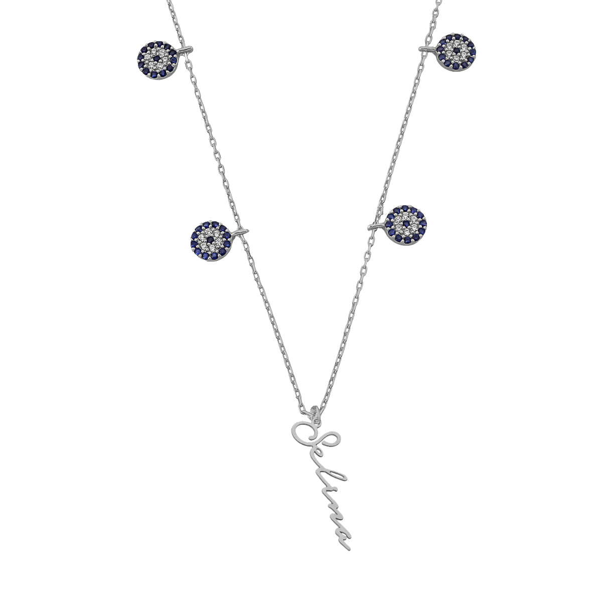Kardelen Nazar x Signatur Kette - 925 SILBER Auslauf