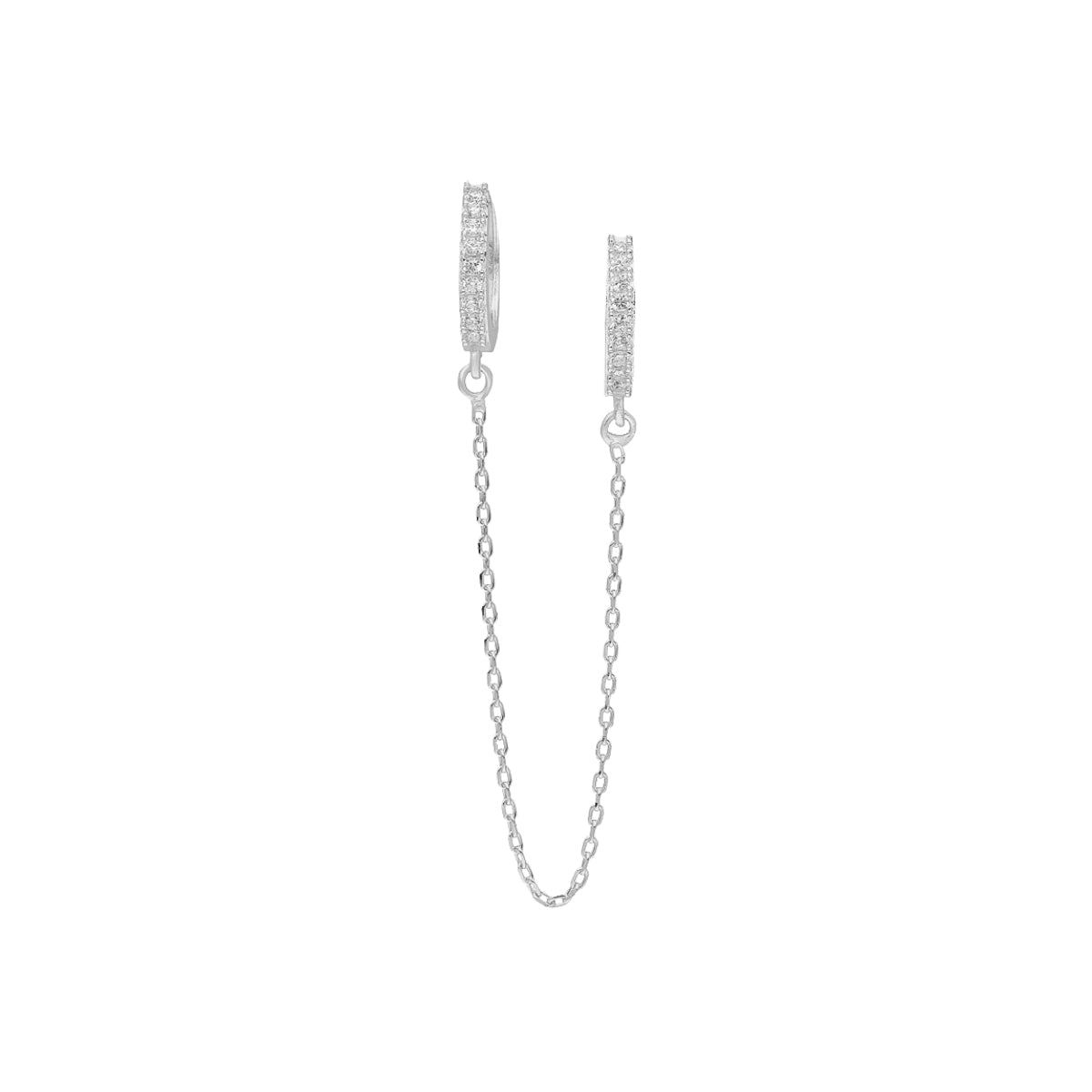 Kardelen Doppel Model 2 Ohrring - 925 SILBER im Angebot