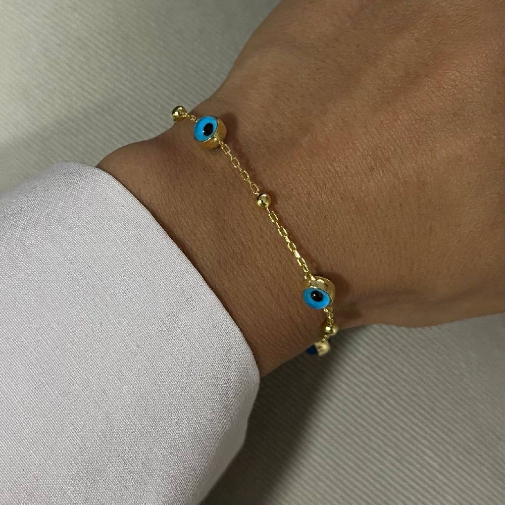 Kardelen Bullet Nazar Armband - 925 SILBER Cyber Monday