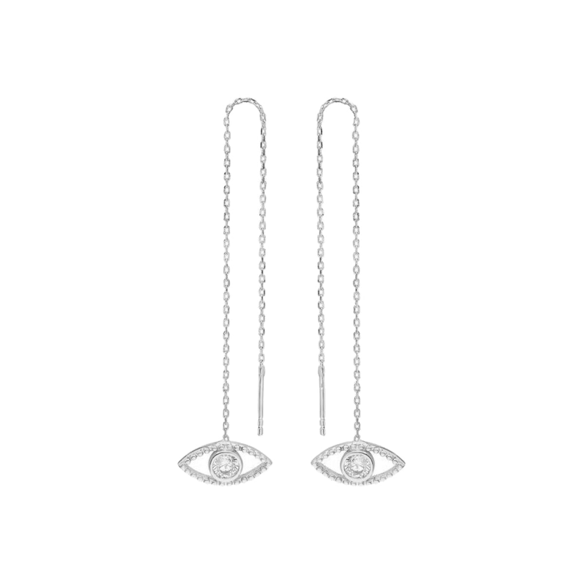 Kardelen Eye Earring Hängend Ohrring - 925 SILBER Super Sparpreis