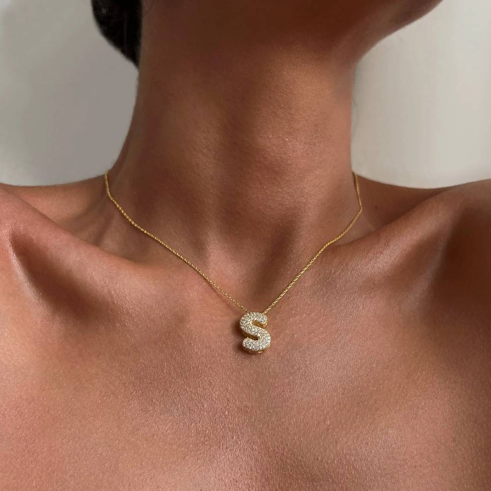 Kardelen SHINY NECKLACE - 925 SILBER Kostenloser Versand international