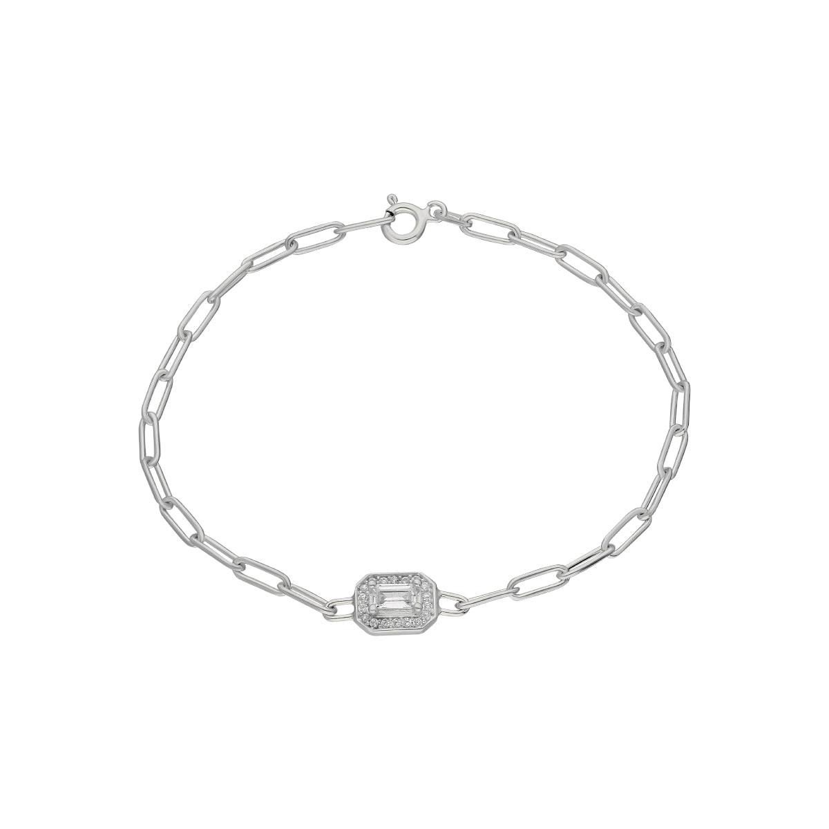 Kardelen Baguette Armkette - 925 SILBER Letzte 2 Tage