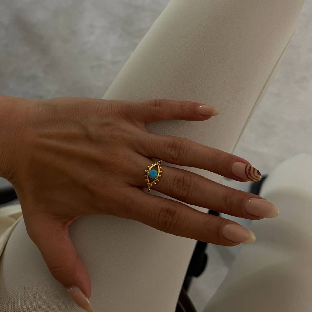 Kardelen Lee Nazar Augenring - 925 SILBER Flash Sale