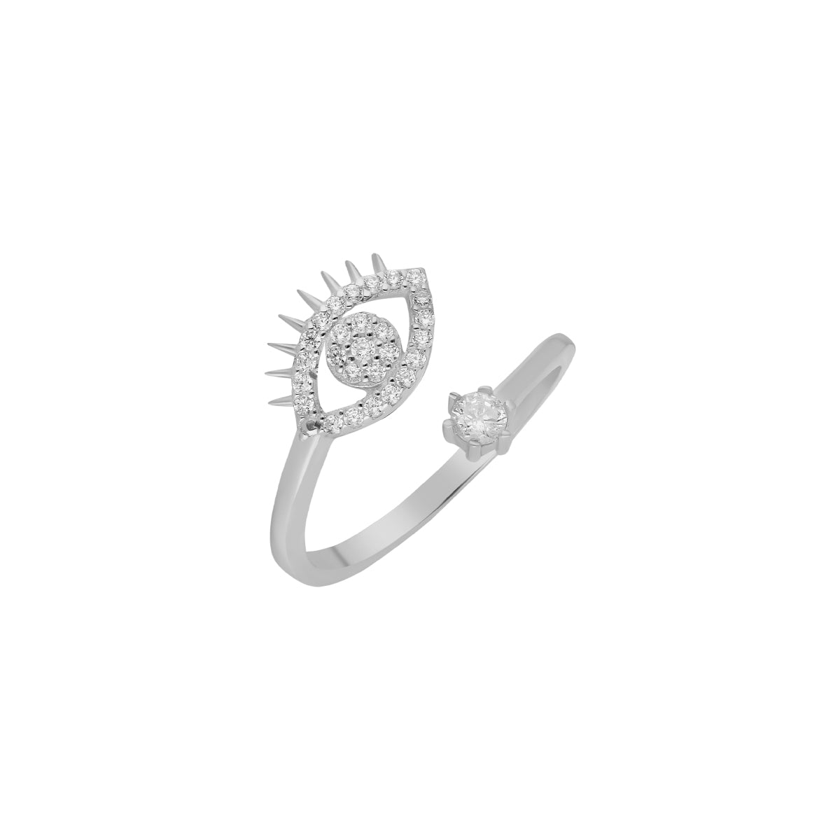Kardelen Zirconia Eye Ring - 925 SILBER Osterangebot