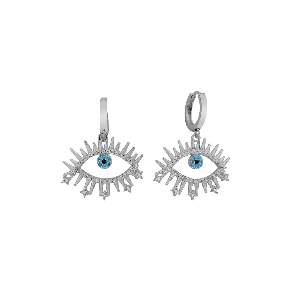 Kardelen Eye Effect Ohrring - 925 SILBER Jubiläumsangebot