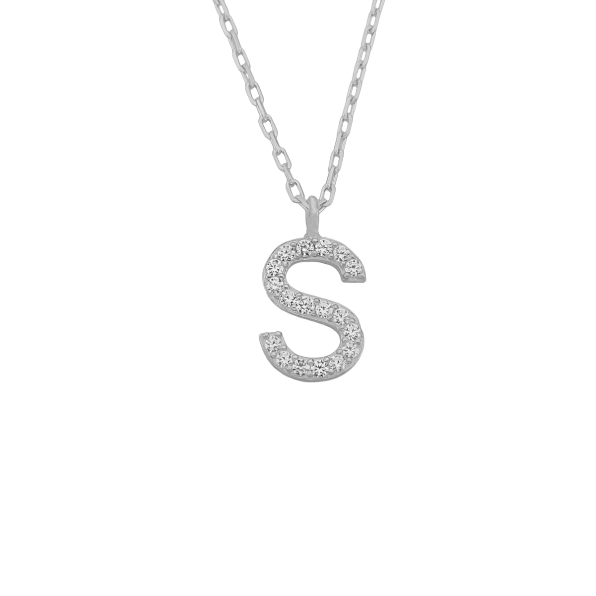 Kardelen Mini One Letter Kette - 925 SILBER Bis zu 60% Rabatt