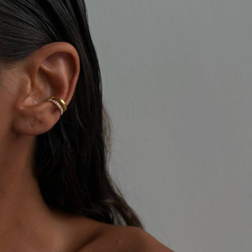 Kardelen Lee Ear Cuff - 925 SILBER Begrenzt auf 3 Tage