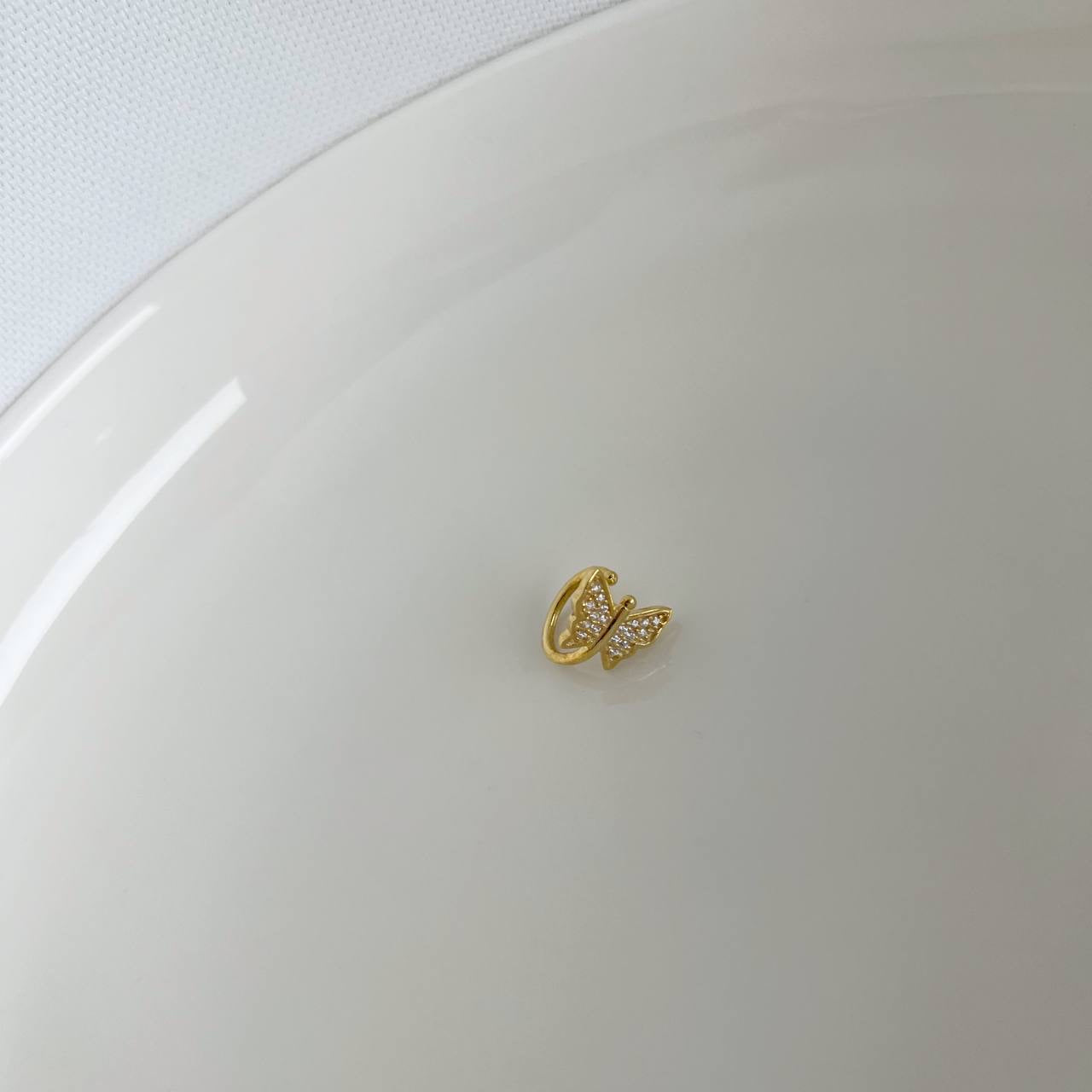Kardelen BUTTERFLY EARCUFF - 925 SILBER Große Rabatte