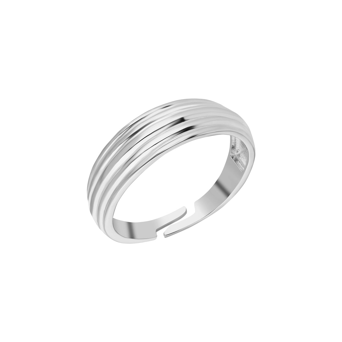 Kardelen Gestreifter Ring - 925 SILBER Bestseller