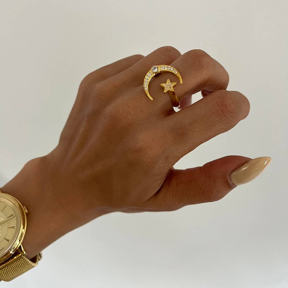 Kardelen Ayyildiz Ring Wide - 925 SILBER Räumungsverkauf