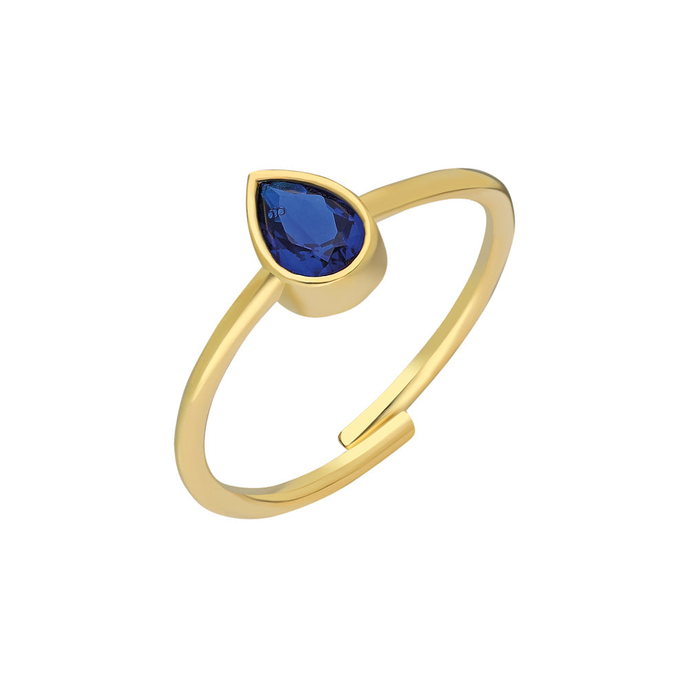 Kardelen Drop Ring - 925 SILBER