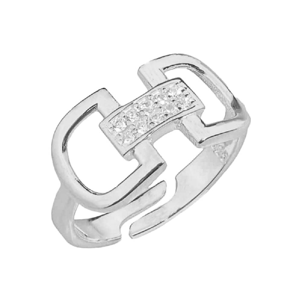 Kardelen Sperren Chain Ring - 925 SILBER Bis zu 60% Rabatt