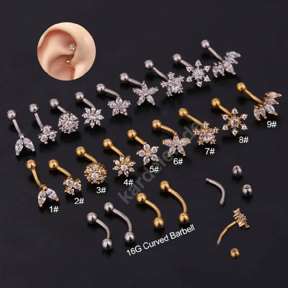 Kardelen Curved Piercing Vierteljährliche Förderung