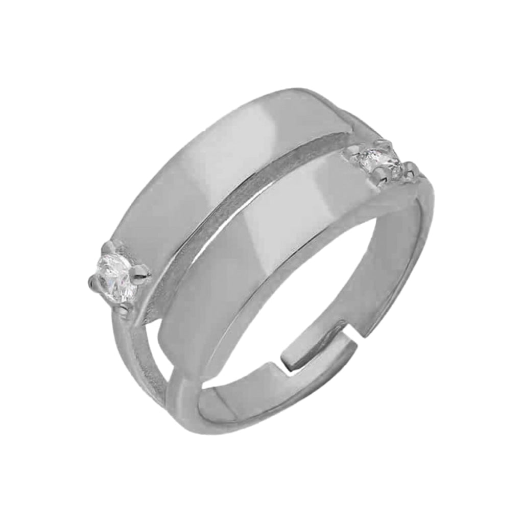 Kardelen Two Zirkonia Ring - 925 SILBER Begrenzt auf 3 Tage