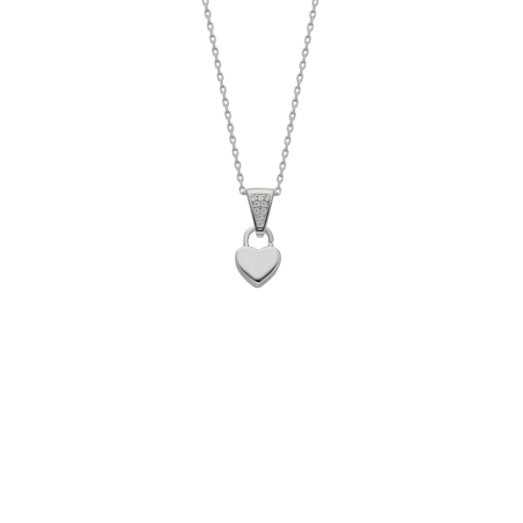 Kardelen Klein Herz Kette - 925 SILBER Auslauf