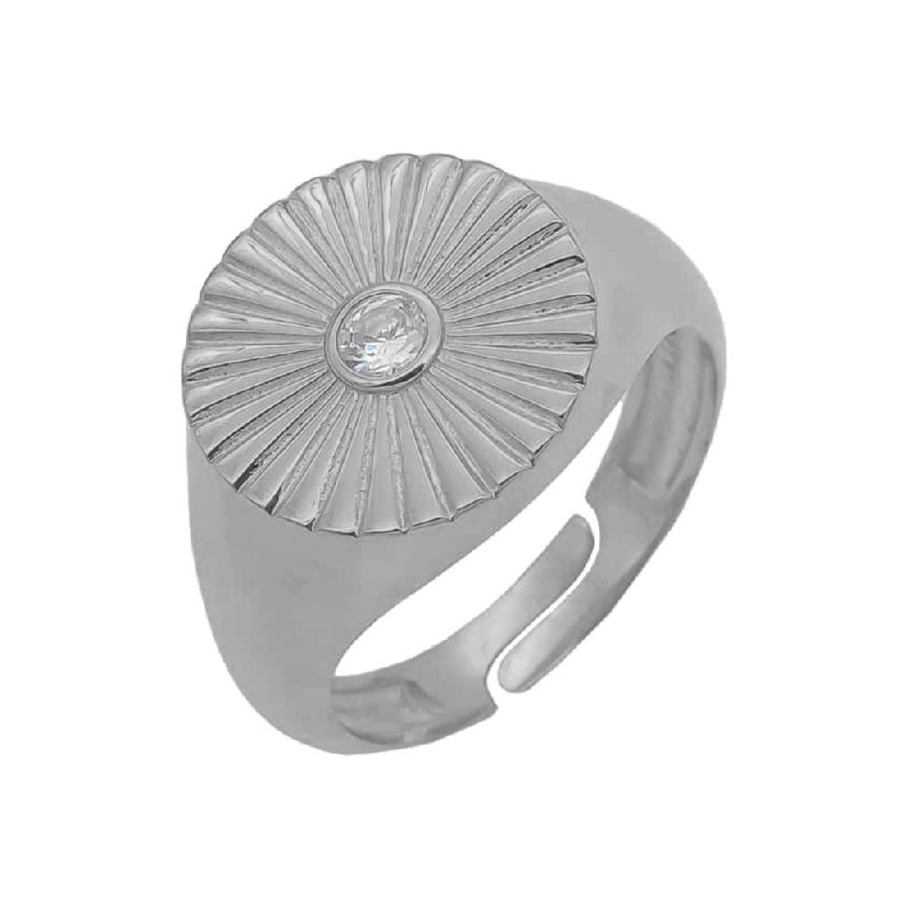 Kardelen Daisy Solitaire Ring - 925 SILBER Angebote